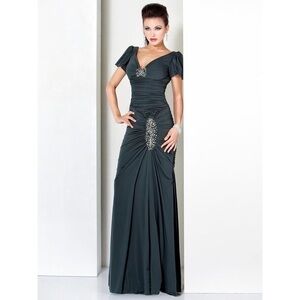 Jovani Gown with Embellished Detail